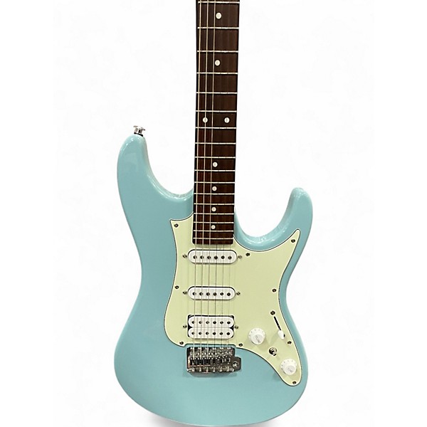 Used Ibanez AZES40 Light blue Solid Body Electric Guitar