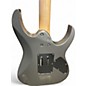 Used Ibanez RG5EX1 Left Handed Silver Electric Guitar