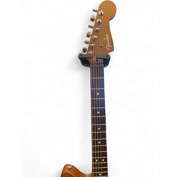 Used Fender ACOUSTASONIC JAZZMASTER Walnut Acoustic Electric Guitar
