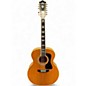 Vintage 1990s Guild JF65-12 Natural 12 String Acoustic Electric Guitar thumbnail
