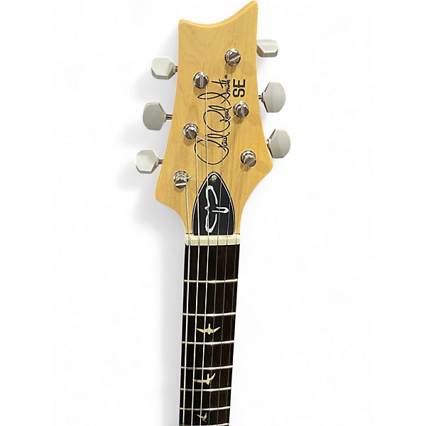 Used PRS SE Silver Sky Black Solid Body Electric Guitar