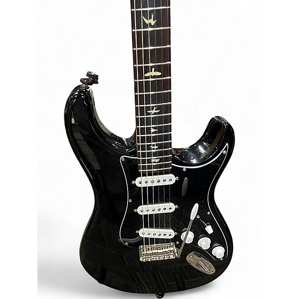Used PRS SE Silver Sky Black Solid Body Electric Guitar