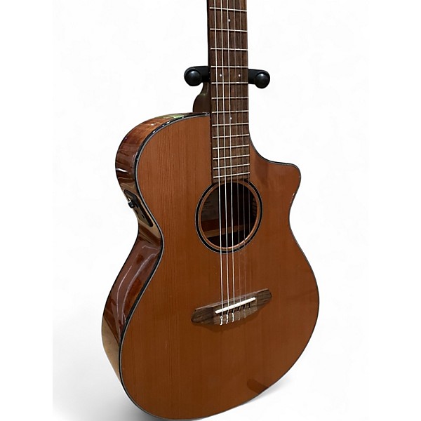 Used Breedlove Discovery S Concert Nylon Natural Classical Acoustic Electric Guitar
