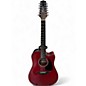 Used Takamine GD30CE-12 Candy Apple Red 12 String Acoustic Electric Guitar thumbnail