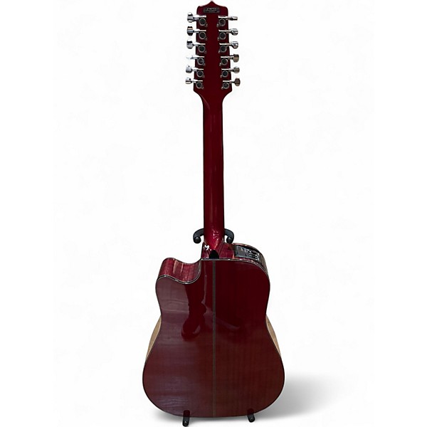 Used Takamine GD30CE-12 Candy Apple Red 12 String Acoustic Electric Guitar