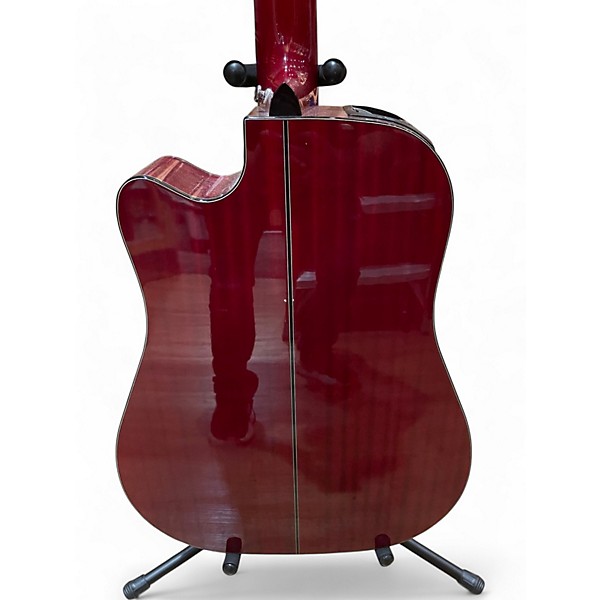Used Takamine GD30CE-12 Candy Apple Red 12 String Acoustic Electric Guitar