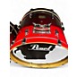 Used 2003 Pearl 7 Piece Export Double Candy Apple Red Drum Kit