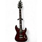 Used Schecter Guitar Research Hellraiser Deluxe Crimson Red Trans Solid Body Electric Guitar thumbnail