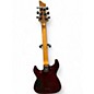 Used Schecter Guitar Research Hellraiser Deluxe Crimson Red Trans Solid Body Electric Guitar