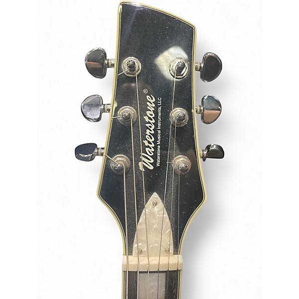 Used Waterstone David Brian Williams "Bobby-O" Red Hollow Body Electric Guitar