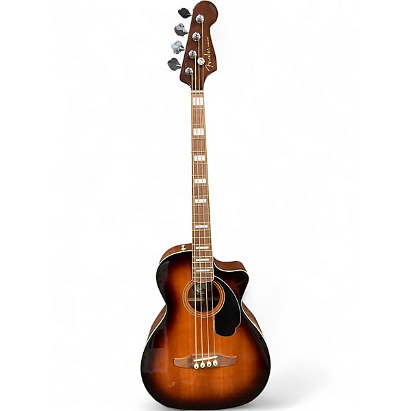 Used Fender KINGMAN BASS Shaded Edge Burst Acoustic Bass Guitar