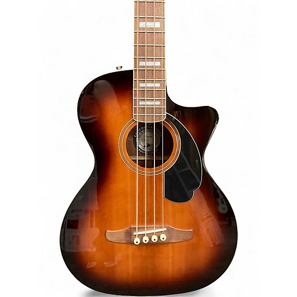 Used Fender KINGMAN BASS Shaded Edge Burst Acoustic Bass Guitar