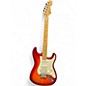 Used 2017 Fender Standard Stratocaster HSS Plus Top Aged Cherry Burst Solid Body Electric Guitar thumbnail