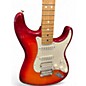 Used 2017 Fender Standard Stratocaster HSS Plus Top Aged Cherry Burst Solid Body Electric Guitar