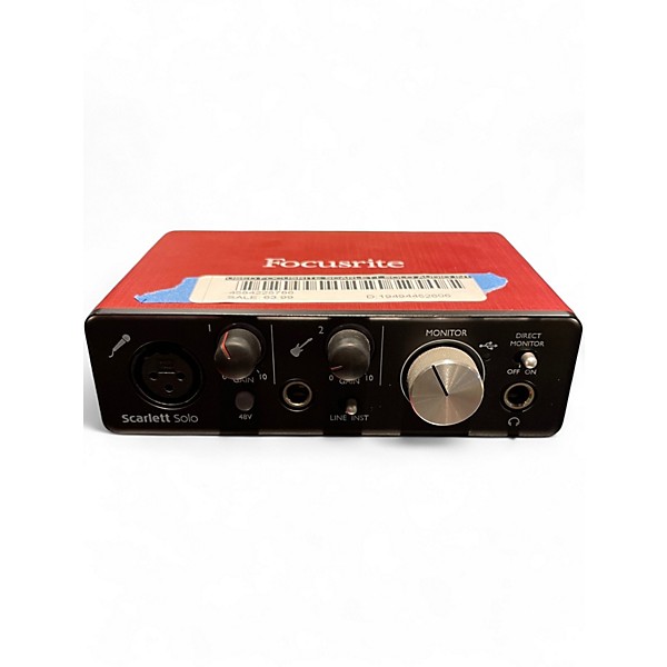 Used Focusrite Scarlett Solo Audio Interface