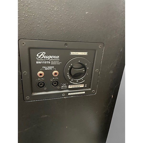 Used Bugera BN115TS 2000W 1X15 Bass Cabinet