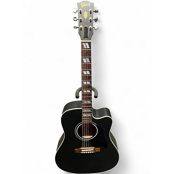 Used Gibson Songwriter EC Special Black Acoustic Electric Guitar