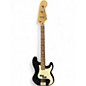 Used Fender Standard Precision Bass Black Electric Bass Guitar thumbnail