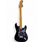 Used Squier STRATOCASTER CLASSIC VIBE 70S BLACK ROSES Solid Body Electric Guitar thumbnail