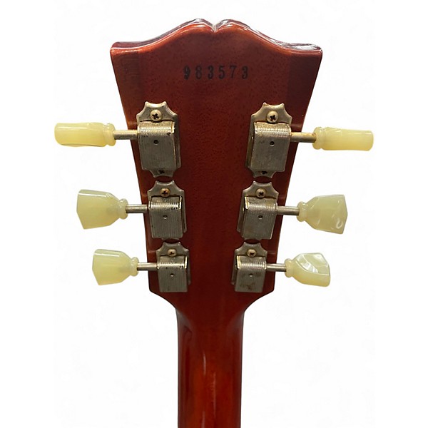 Used 2018 Gibson Custom Shop Historic Vos 1959 Les Paul Standard Reissue Royal Iced Tea Solid Body Electric Guitar