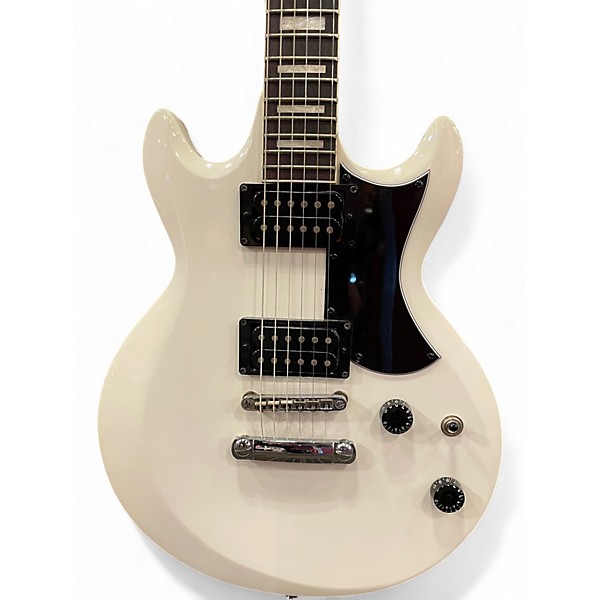 Used Ibanez Gio Ax Alpine White Solid Body Electric Guitar