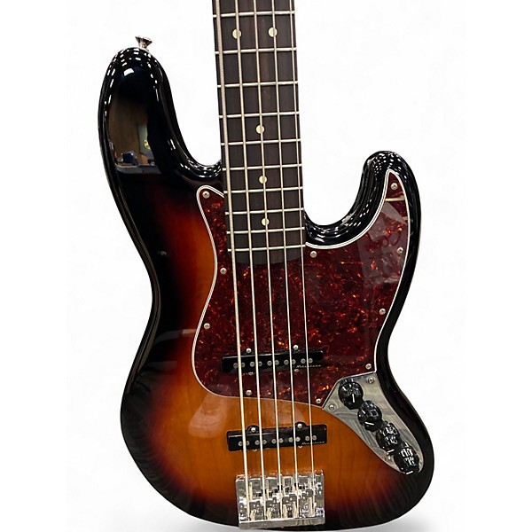 Used Fender Player II Modified Active Jazz Bass 3 Color Sunburst Electric Bass Guitar