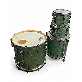 Used Pearl 4 Piece Masters Maple Complete Shimmer of Oz Drum Kit
