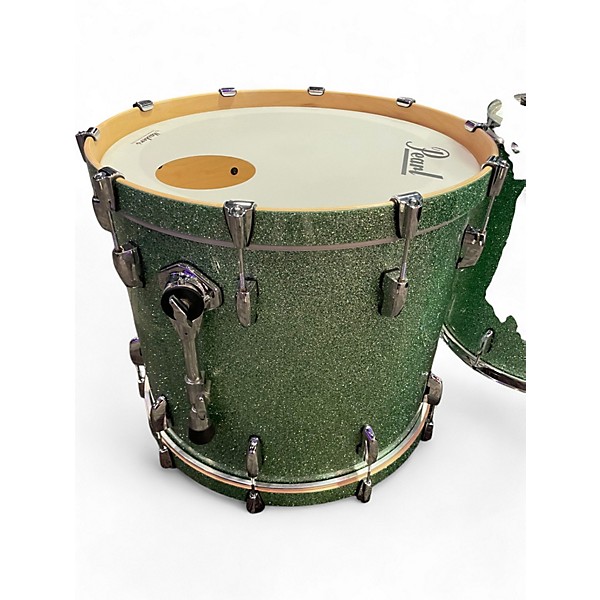Used Pearl 4 Piece Masters Maple Complete Shimmer of Oz Drum Kit
