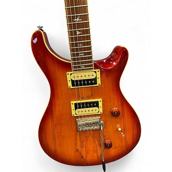 Used PRS SE Custom 24 Vintage Sunburst Solid Body Electric Guitar