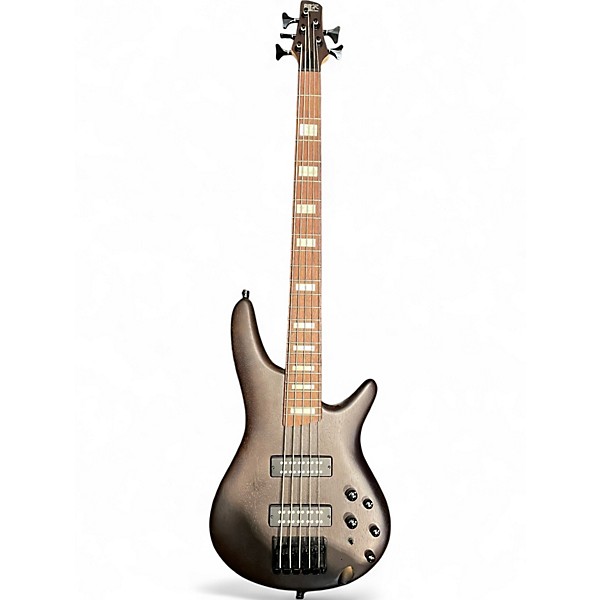 Used 2021 Ibanez SDGR 5 STRING Brown Electric Bass Guitar