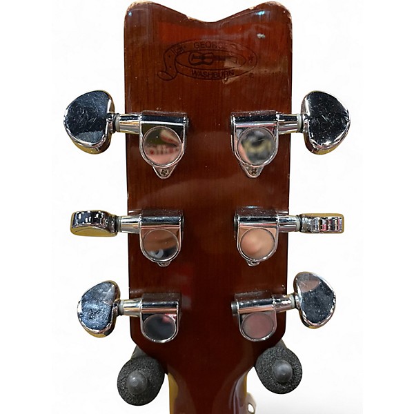 Used Washburn ea9 Natural Acoustic Electric Guitar