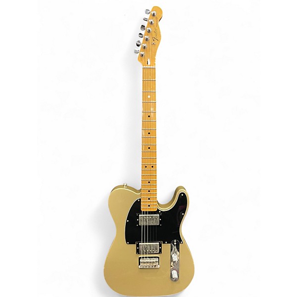 Used Fender Standard Telecaster HH Gold Solid Body Electric Guitar