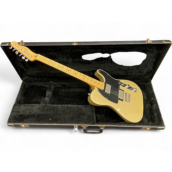 Used Fender Standard Telecaster HH Gold Solid Body Electric Guitar