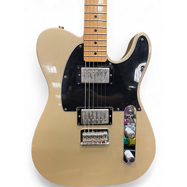 Used Fender Standard Telecaster HH Gold Solid Body Electric Guitar