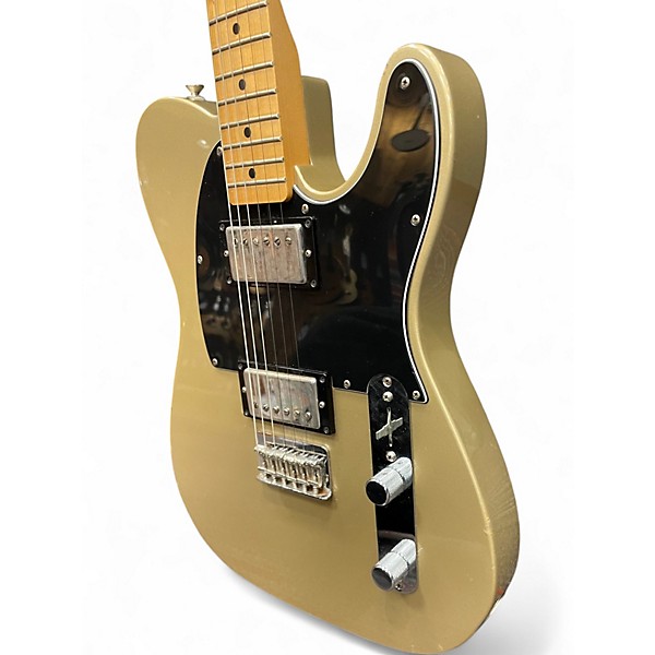 Used Fender Standard Telecaster HH Gold Solid Body Electric Guitar