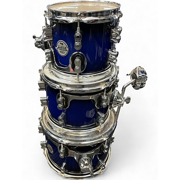 Used PDP by DW 7 Piece Concept Series Royal Blue Drum Kit