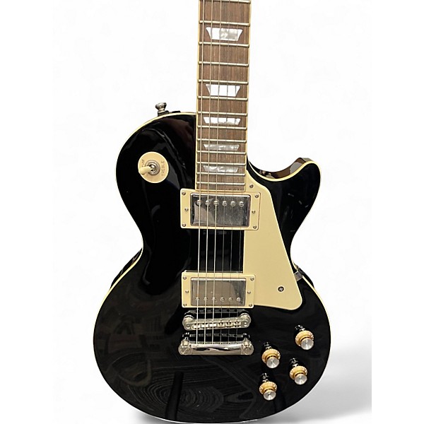 Used Epiphone Les Paul Standard Black Solid Body Electric Guitar