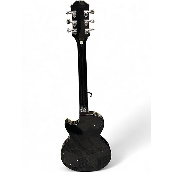 Used Epiphone Les Paul Standard Black Solid Body Electric Guitar