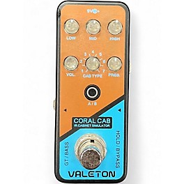 Used Valeton CORAL CAB Effect Processor
