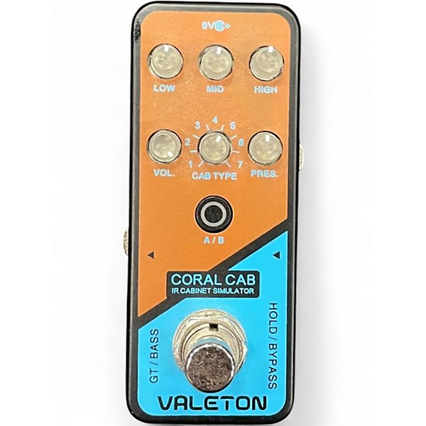 Used Valeton CORAL CAB Effect Processor