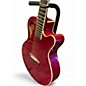 Used Olympia By Tacoma OMC-11CE6 Red Acoustic Electric Guitar