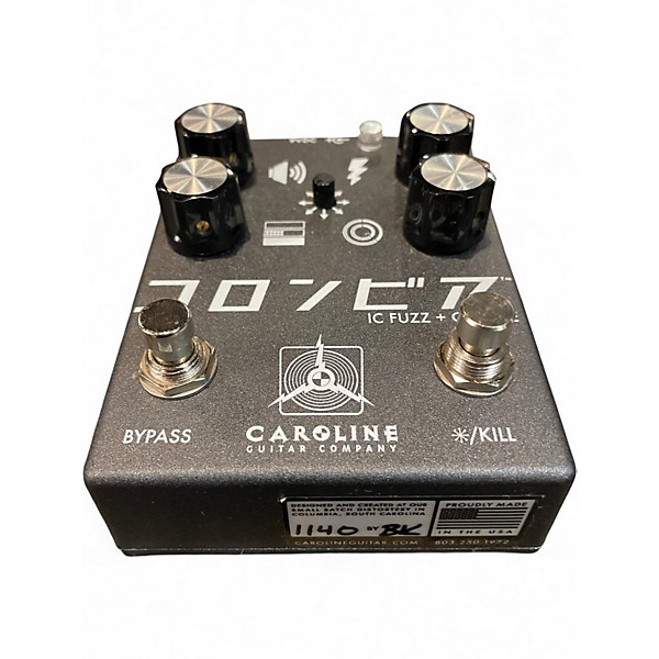 Used Caroline Guitar Company IC FUZZ + OCTAVE Effect Pedal