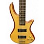 Used Schecter Guitar Research Stiletto Custom 5 String Natural Electric Bass Guitar