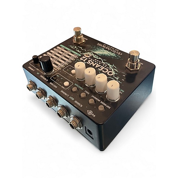 Used Electro-Harmonix OCEANS 12 DUAL STEREO REVERB Effect Pedal