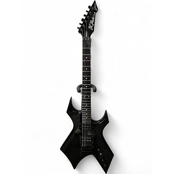 Used B.C. Rich Rich STRANGER THINGS "EDDIES" Black Solid Body Electric Guitar