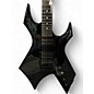 Used B.C. Rich Rich STRANGER THINGS "EDDIES" Black Solid Body Electric Guitar