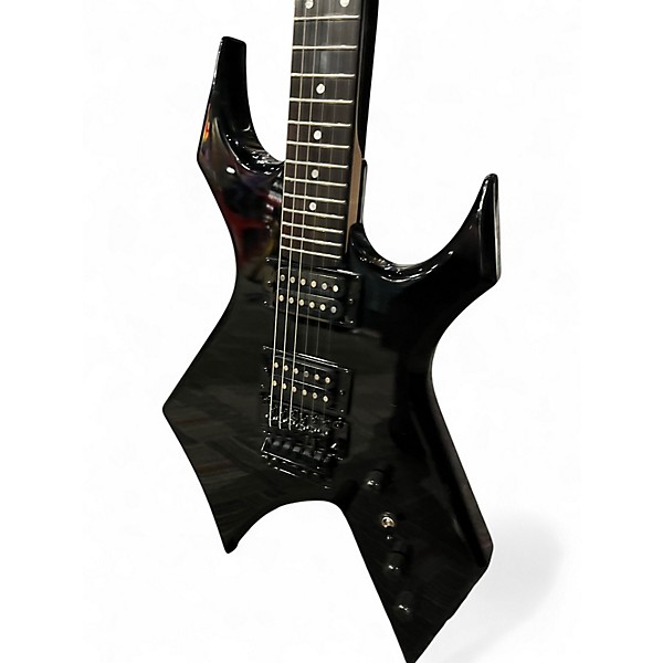 Used B.C. Rich Rich STRANGER THINGS "EDDIES" Black Solid Body Electric Guitar