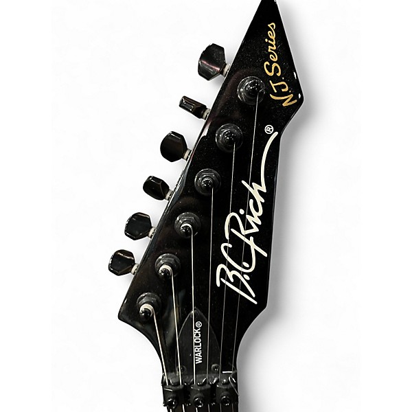 Used B.C. Rich Rich STRANGER THINGS "EDDIES" Black Solid Body Electric Guitar