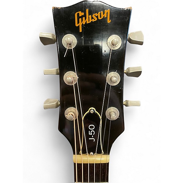 Vintage 1979 Gibson 1979 J-50 DELUXE Natural Acoustic Guitar