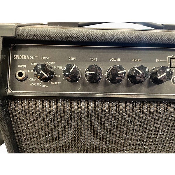 Used Line 6 Spider V 20 MkII 20w 1x8 Guitar Combo Amp